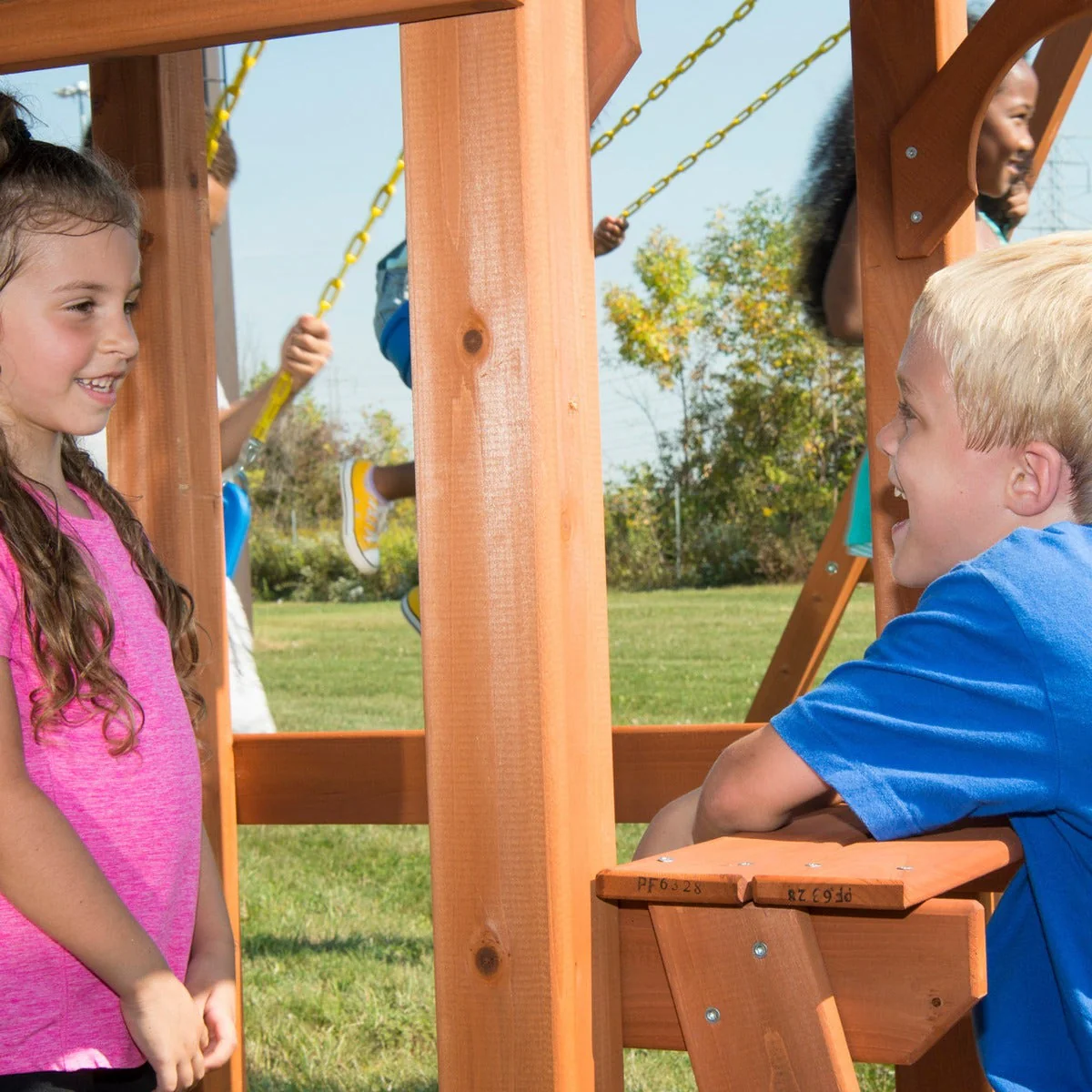 Adventure Transport Wooden Swing Set by Swing-N-Slide - Installation Available (Assembly) - Image 6