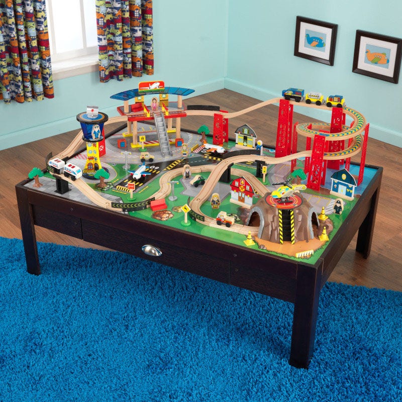 Airport Express Espresso Train Set & Table - Image 2