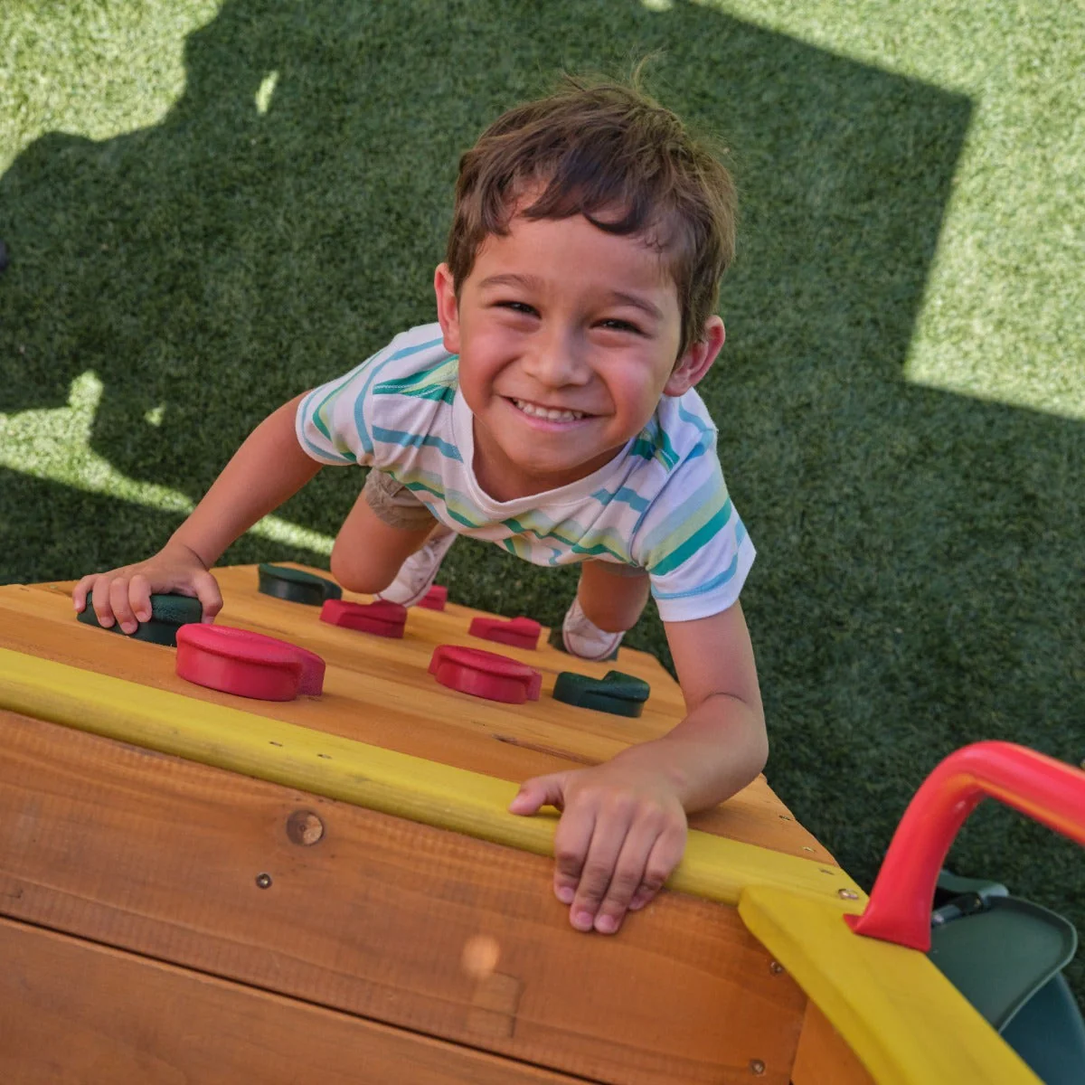 Bear Cave Lodge Swing Set / Playset - Installation Available (Assembly) - Image 8