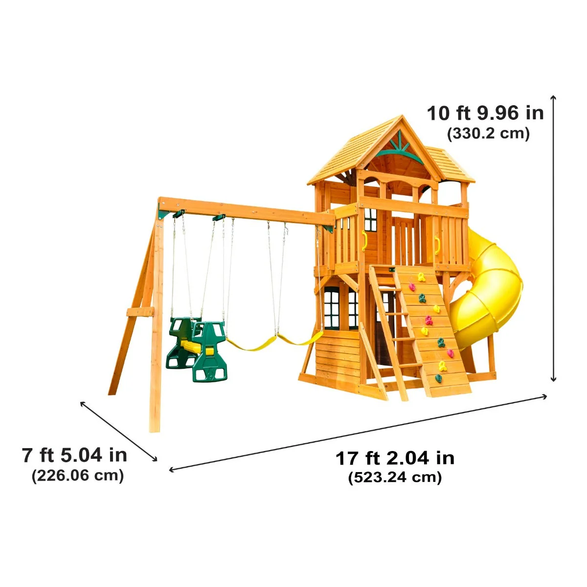 Boulder Station Swing Set - Installation Available - Image 7