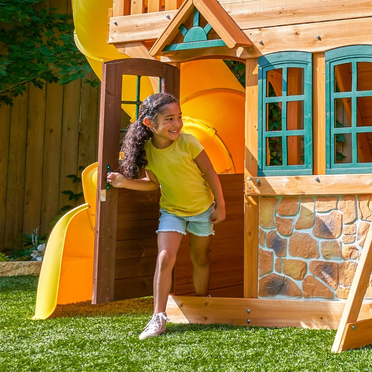 Boulder Station Swing Set / Playset - Installation Available (Assembly) - Image 3