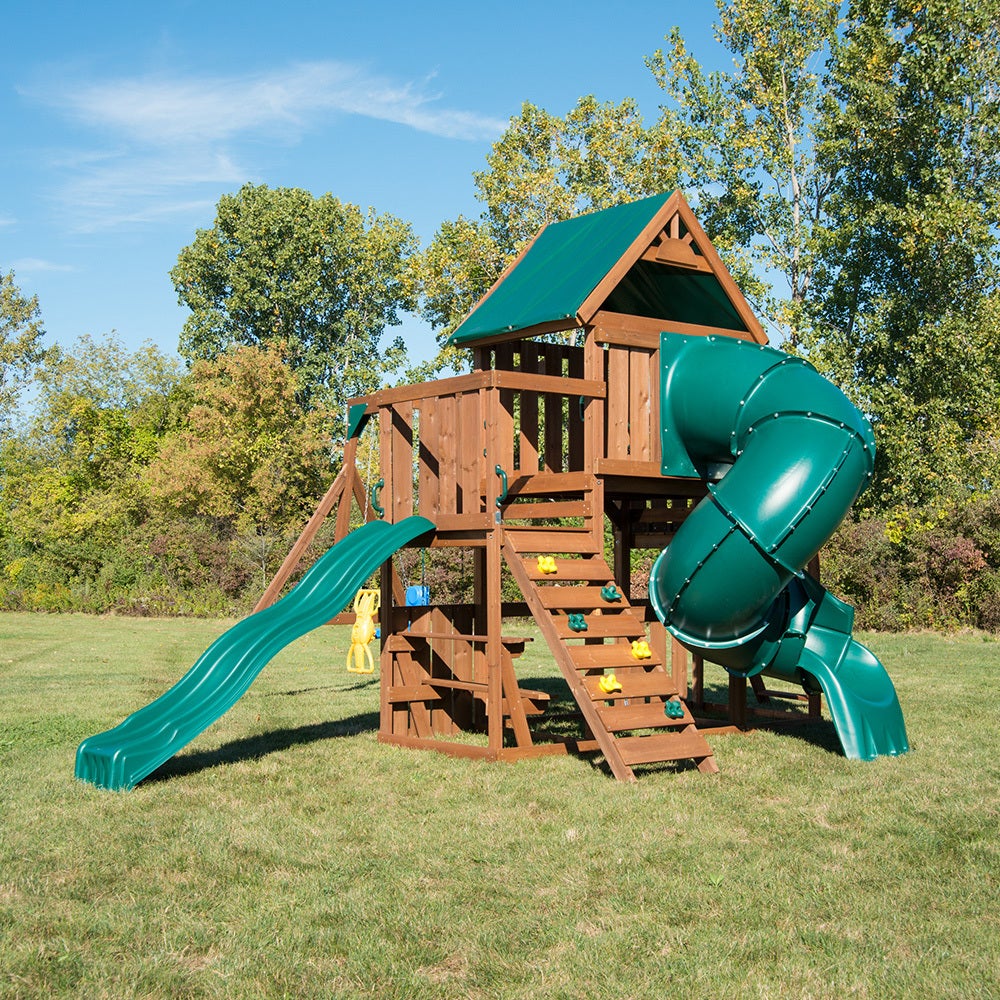 Denali Tower Wooden Swing Set by Swing-N-Slide - Installation Available (Assembly) - Image 15