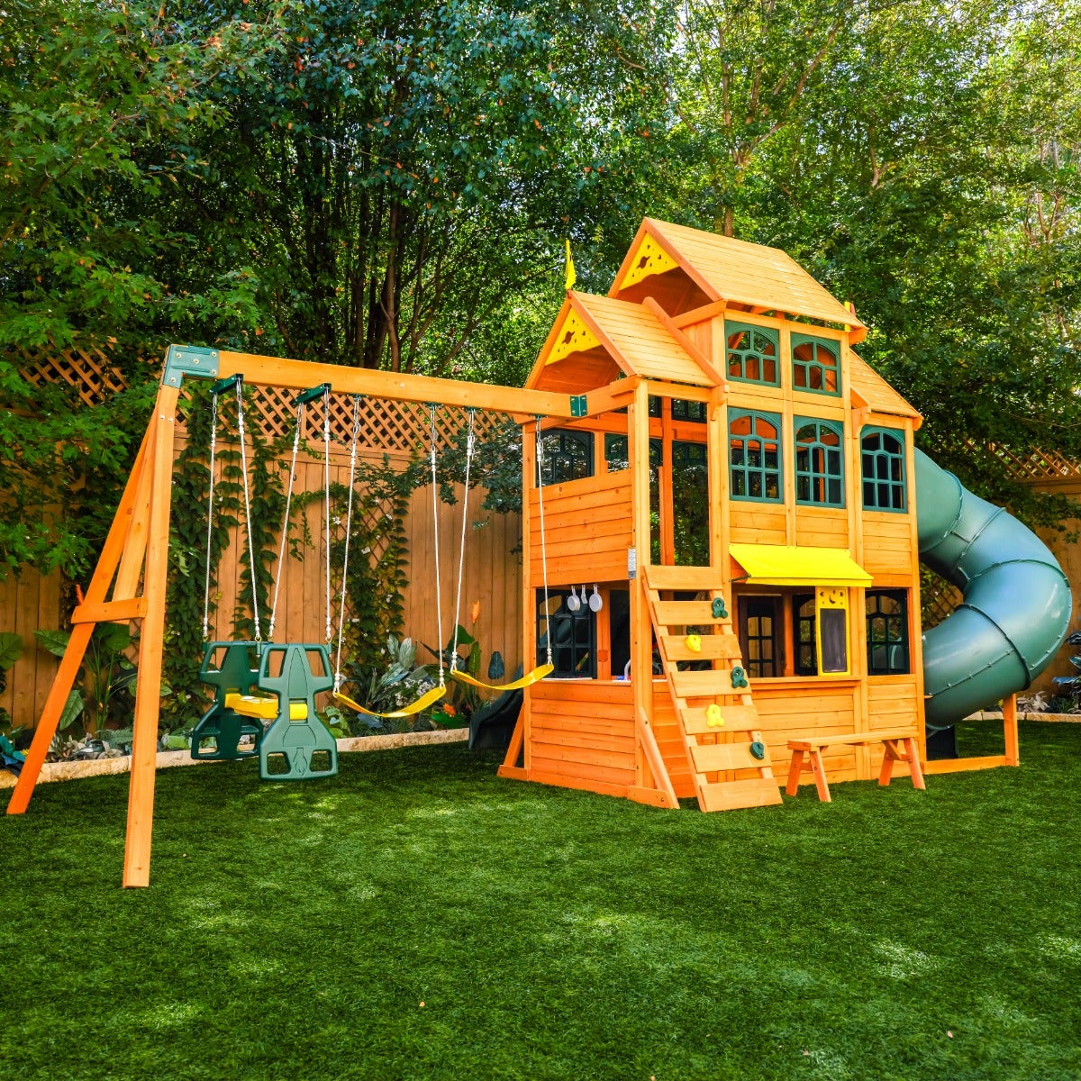 Falcon Ridge Swing Set - Installation Available - Image 10