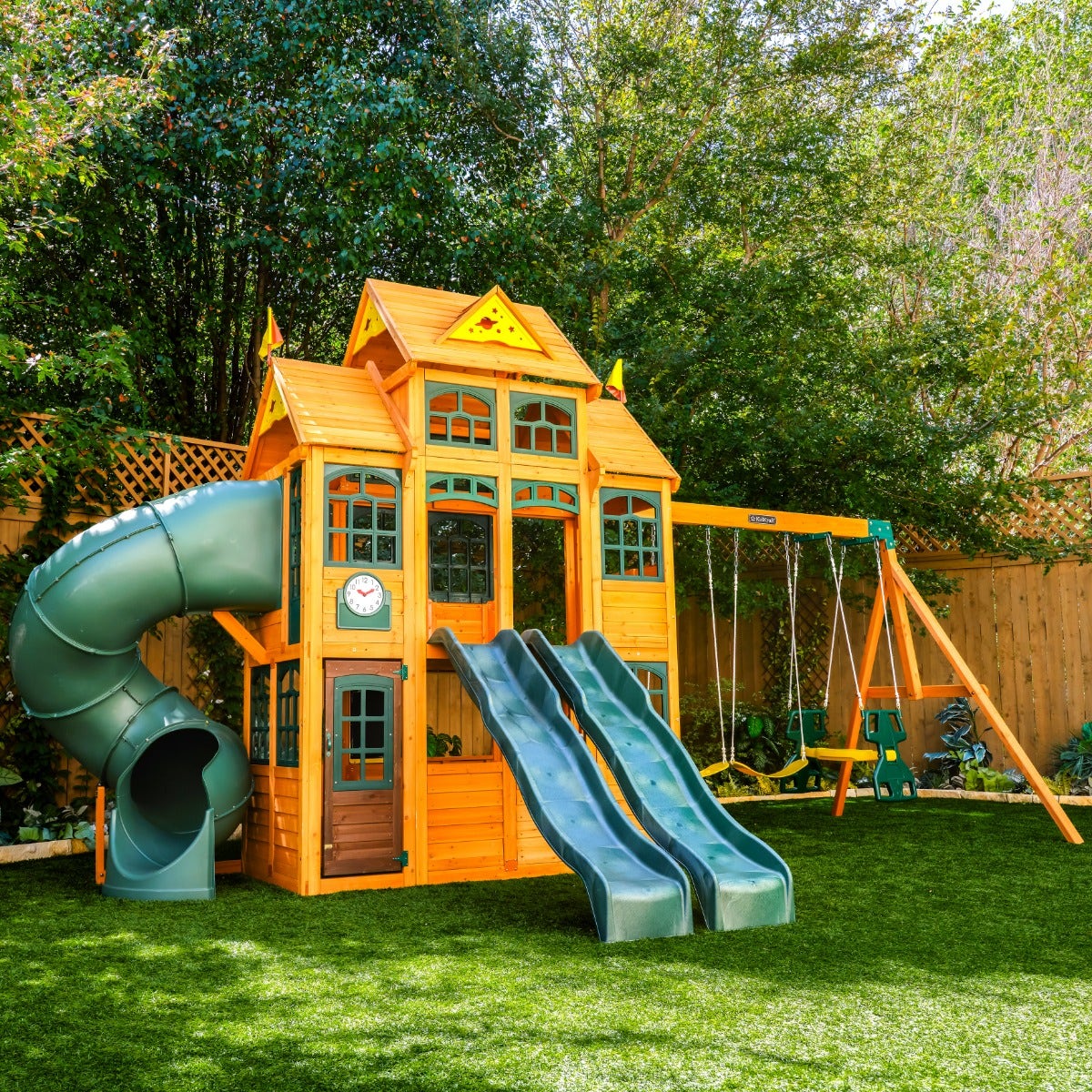 Falcon Ridge Swing Set - Installation Available - Image 9