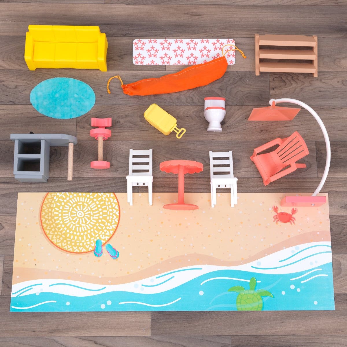 Ferris Wheel Fun Beach House Dollhouse - Image 7