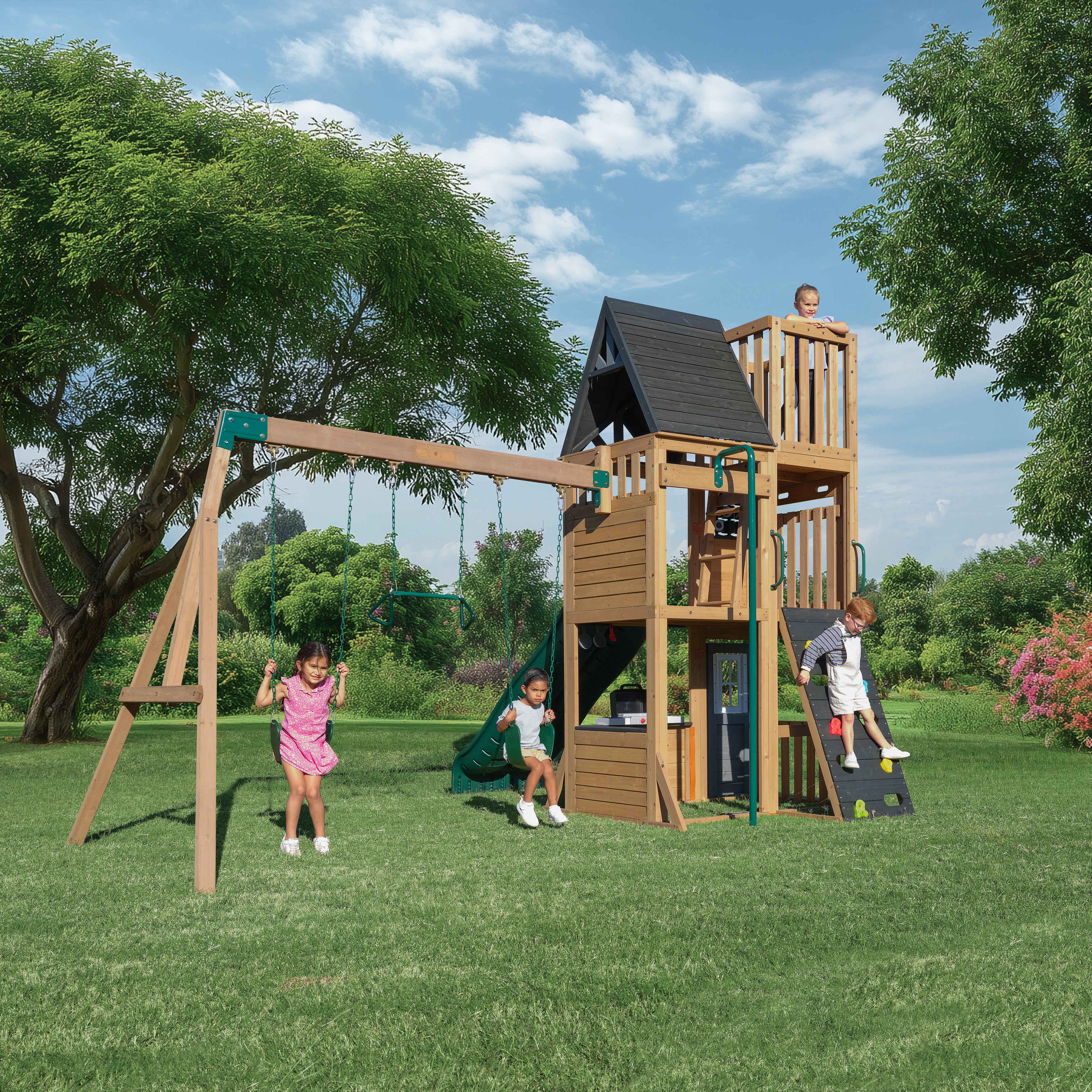 Parkwood Post Swing Set - Image 2