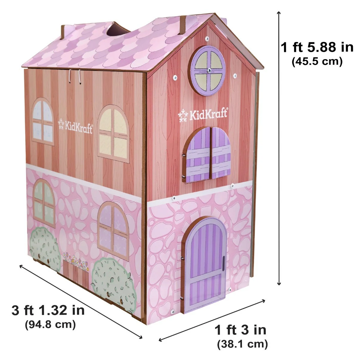 Play & Store Cottage Dollhouse - Image 11