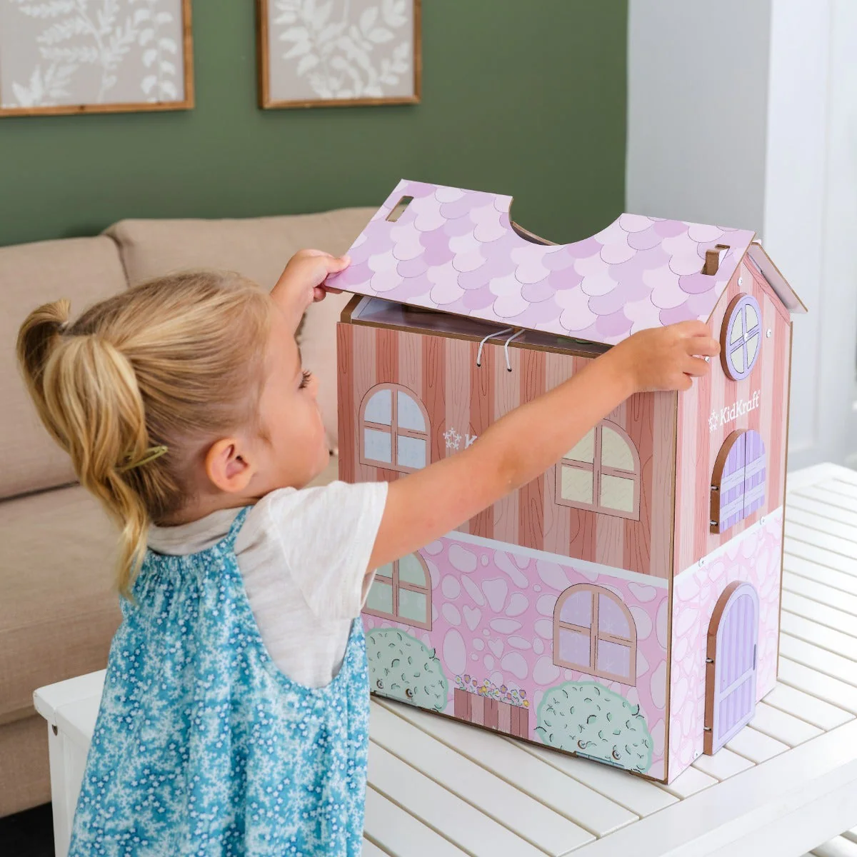 Play & Store Cottage Dollhouse - Image 9