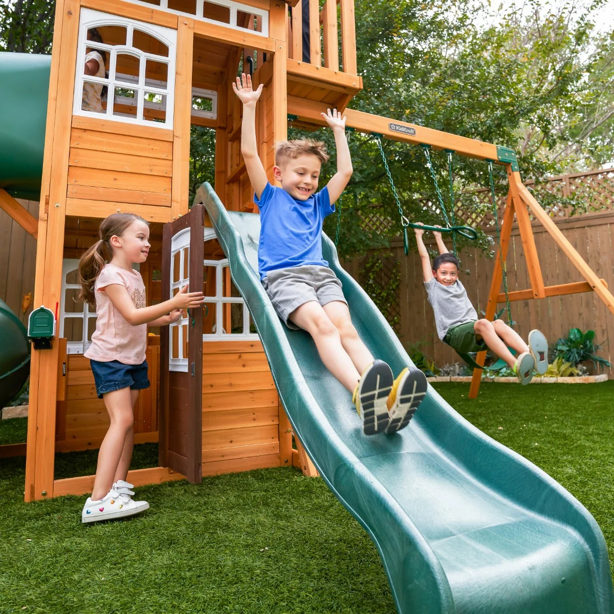 Ridgemoor Perch Swing Set - Installation Available - Image 5
