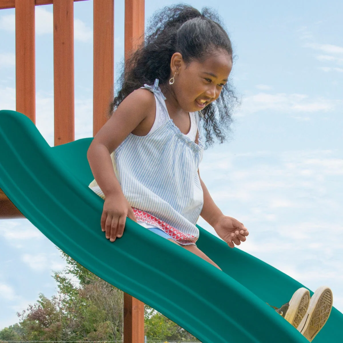 Sky Loft Wooden Swing Set by Swing-N-Slide - Installation Available (Assembly) - Image 3