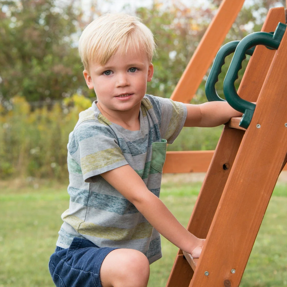 Sky Loft Wooden Swing Set by Swing-N-Slide - Installation Available (Assembly) - Image 9