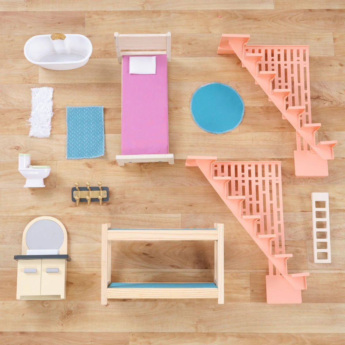 So Stylish Mansion Dollhouse - Boho Naturals - Image 11