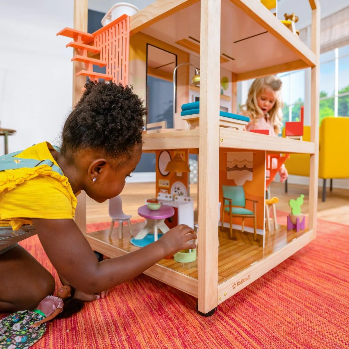 So Stylish Mansion Dollhouse - Boho Naturals - Image 4
