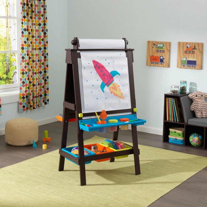 Storage Easel - Espresso