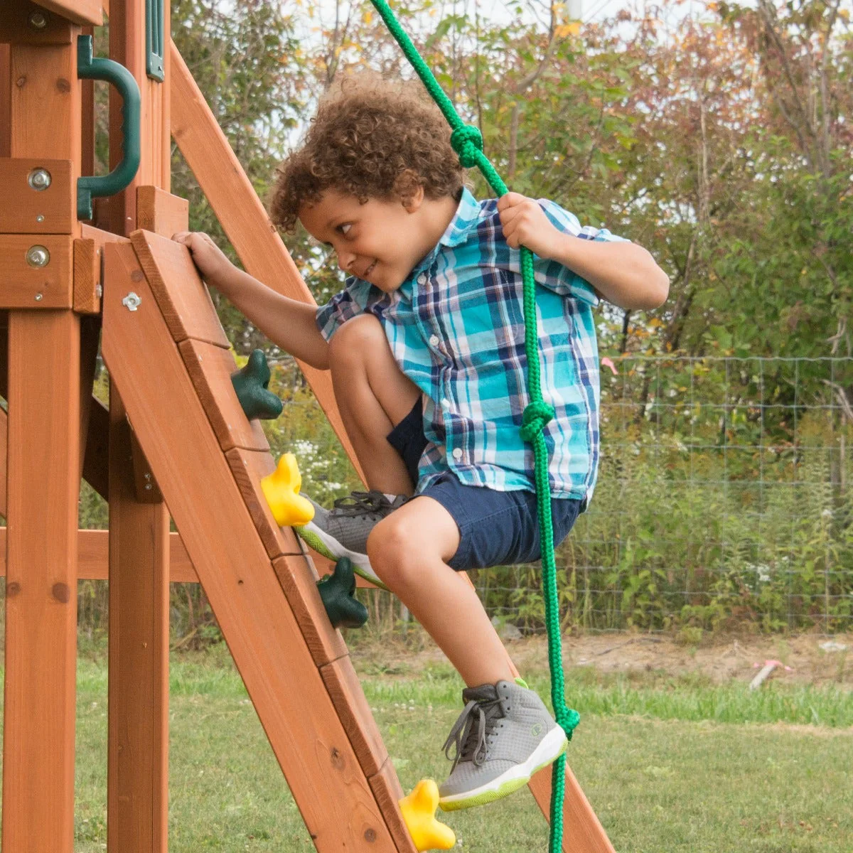 Twin Titan Swing Set with Monkey Bars by Swing-N-Slide - Image 8